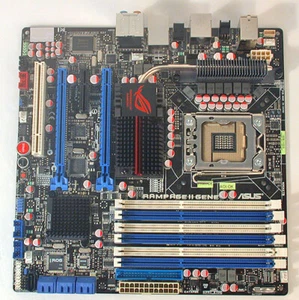ASUS ROG RAMPAGE II GENE Intel x58 LGA 1366 M-ATX Motherboard - Picture 1 of 2
