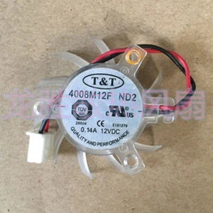 T&T 4008M12F Graphics card cooling fan 2Pin 12v 0.14A - Picture 1 of 1