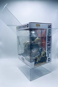 Plastic Pop Protector fits Mandalorian on Bantha Funko Pop Box 0.50mm Thick! - Picture 1 of 7