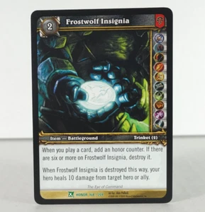 Frostwolf Insignia - Fields of Honor - 168/208 - WoW TCG - Uncommon - Picture 1 of 11