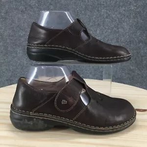 Finn Comfort Shoes Womens 39 Tofino Mary Jane Brown Leather Casual Round Toe - Picture 1 of 18