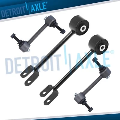 Rear Trailing Arms Sway Bars Kit for 2010-2018 Ford Flex Taurus Lincoln MKS MKT - Image 1 of 4