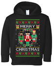Merry Christmas Nutcrackers Christmas Toddler Pullover Hoodie