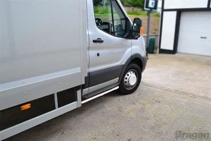 Side Bars For Ford Transit MK6 2000-2006 Chome Polish Stainless Steel Accessory - Picture 1 of 4