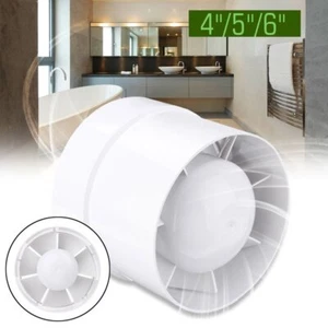 Ventilatore Scarico Idroponico 6" 150mm Ventilatore Canalizzato In Linea Soffiatore Tenda Coltivazione Ventilazione - Foto 1 di 11
