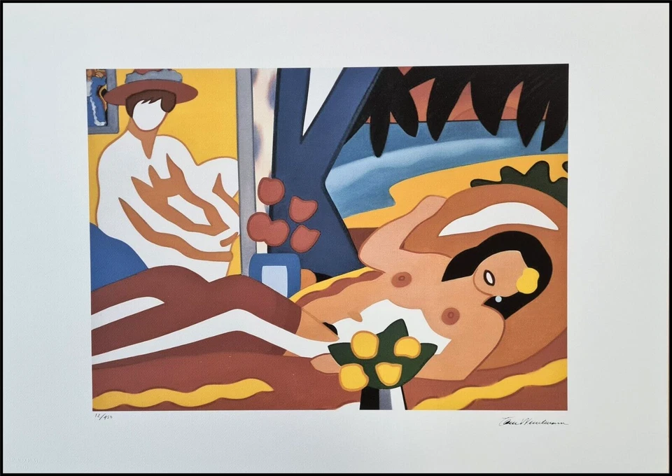 TOM WESSELMANN * Sunset Nude....* 50 x 70 cm * lithograph *limited # xx/450 - Bild 1 von 4