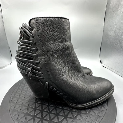 Dolce Vita Wedge Bootie Women 6.5 Black - Image 1 of 4