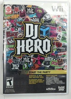 DJ Hero Wii Video Game Multiplayer 93 Original Mixes Activision - Image 1 of 4