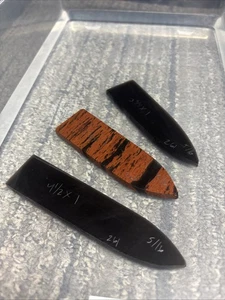 (3) Eden Flint Knapping Preform Rohling Obsidian Übung Pfeilspitze Preforms 261 - Bild 1 von 13