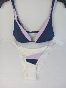 🌻NEU L*Space Finneas Oberteil & Tagesanbruch Unterteil Bikini SET Größe L 205 $ Einzelhandel - Bild 1 von 8