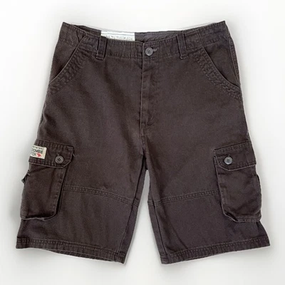 Abercrombie & Fitch Cargo Shorts Mens 32 Brown Adirondacks Baggy Pockets Casual - Image 1 of 4