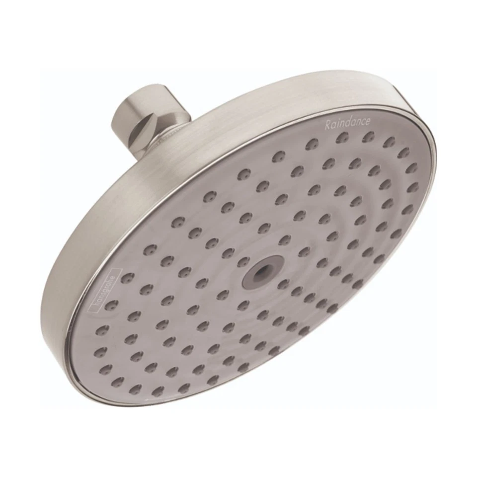 Hansgrohe 27486821 Raindance S cabezal de ducha 150 1 chorro, 2,5 GPM en níquel cepillado Foto 1 de 1