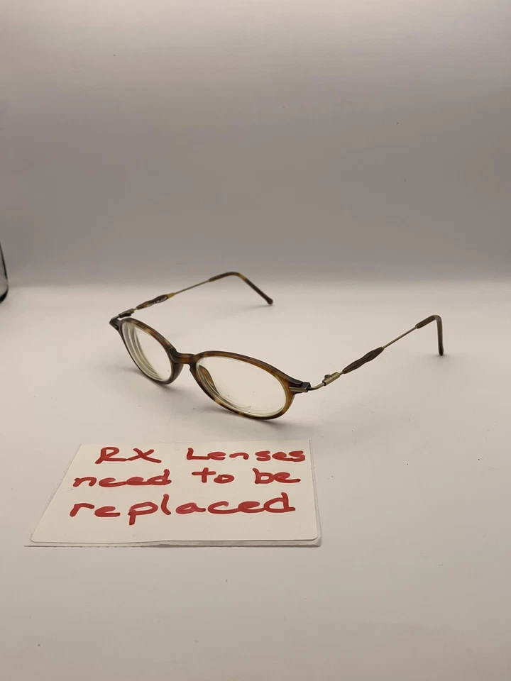 Monturas de gafas seductoras Nicole Miller para mujer ovaladas tortuga ámbar 51-17-135 Foto 1 de 4