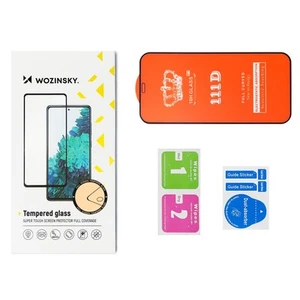 Verre Trempé Wozinsky Full Glue Xiaomi Mi Band 8 Cadre Noir - Zdjęcie 1 z 11