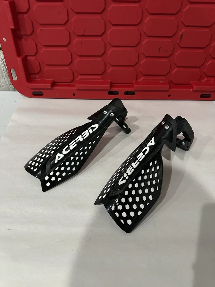 03-08 Kawasaki KFX400 Suzuki Protetores de Mão Protetores de Escova de Mão LTZ400 Como Novo - Imagem 1 de 4