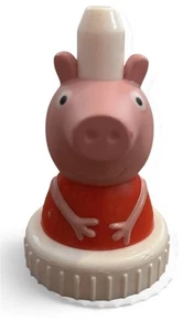 Peppa pig **RARO** bueno 2 topper de jugo de cultivo - Imagen 1 de 6