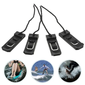 4 pezzi spina pinne pesce split tavola da surf paddleboard clip coda timone pinna di squalo - Foto 1 di 12