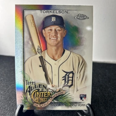 2022 Topps Allen & Ginter Chrome - Spencer Torkelson #208 Refractor (RC) - Image 1 of 2