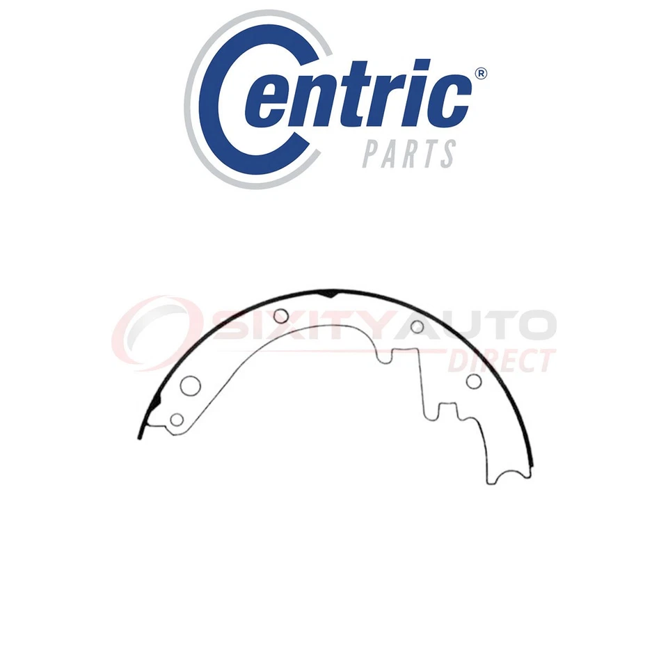 Centric Drum Brake Shoes for 1958 Studebaker 3E6 4.0L L6 - Kit Set Braking cz - Imagem 1 de 4