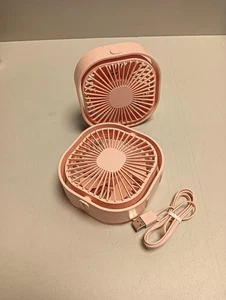 2 Stück Simpeak USB Ventilator, Mini USB Tischventilator, Klein Ventilator Leise - Bild 1 von 3