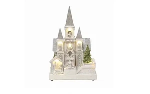 LED Krippe Kirche Dekoration  - Bild 1 von 1