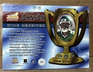 Keyshawn Johnson 1998 Aurora Championship Fever Copper #19/20 Jersey Number 1/1 - Picture 1 of 4