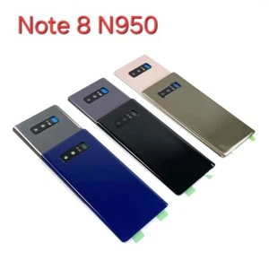 For Samsung Galaxy Note 8 Back Battery Door Glass Cover Replacement Camera Lens - Picture 1 of 9