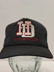 Cappello vintage Harley Davidson made USA FIRMATO DALLA FABBRICA HD FLAT TRACKER SCOTT PARKER - Foto 1 di 11