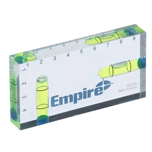 Empire CLEAR VIEW POCKET LEVEL 90mm Ideal For Small Spaces, Centimeter Markings - Picture 1 of 1