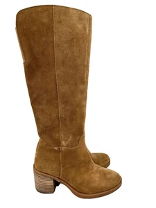 Lucky Brand Women’s Ritten Tall Knee High Boots Size 6 Suede MSRP: $209 NWOB - Picture 1 of 12