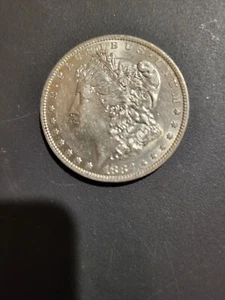 1882 O Morgan Silber Dollar 1 Dollar könnte UNC sein - Bild 1 von 2