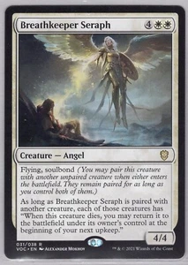 1x Breathkeeper Seraph - Innistrad: Crimson Vow: Commander - Near Mint - Foto 1 di 1