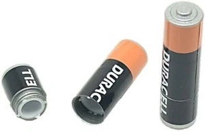 BATTERY-SHAPED PILL HOLDER STASH DIVERSION SAFE FOR STORAGE AA-CELL - Bild 1 von 1