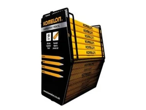 Komelon HB Carpenter's Pencils Display of 200 Rounded Edges KOMKCP200 - Picture 1 of 1