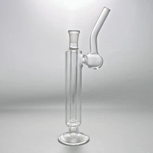 5.5" Slender Pyrex Glass Bong Water Pipe Smoking Hookah Bubbler Shisha W/Bowl - Picture 1 of 4