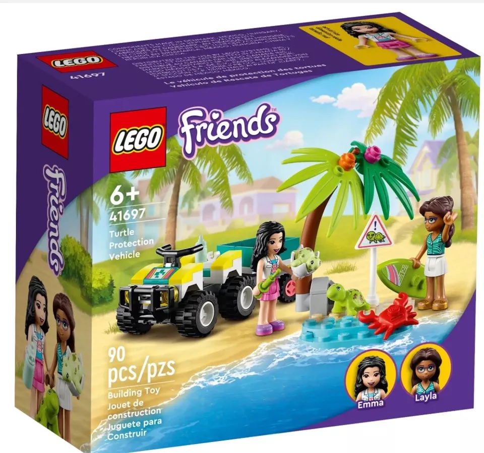*BRAND NEW*  Lego Friends Turtle Protection Vehicle Car Set #41697 *RETIRED* - Image 1 of 1