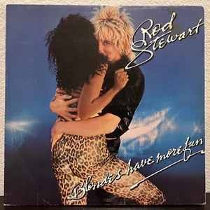 ROD STEWART - Blondes Have More Fun (Do Ya Think...) - 12" Vinyl Record LP - VG+ - Picture 1 of 4