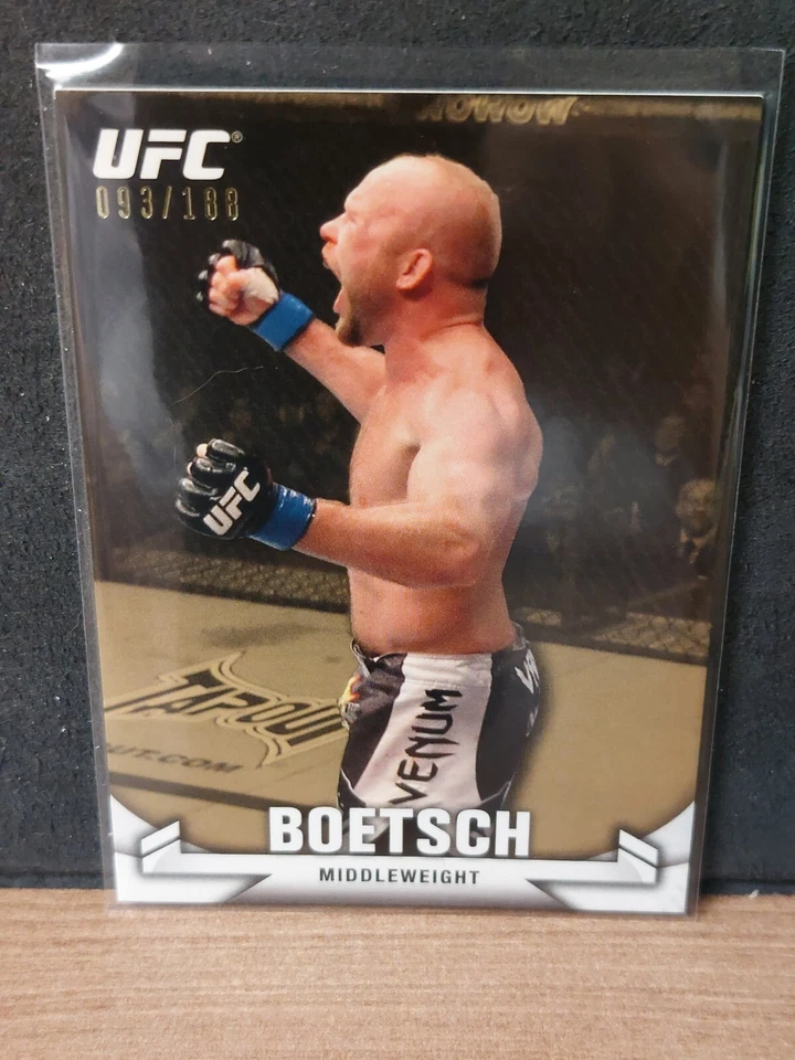 Tim Boetsch #104 2013 Topps UFC Knockout Gold #093/188 - Image 1 of 2