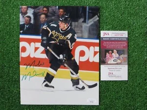 MIKE MODANO SIGNED 8x10 DALLAS STARS All Time US Goal Scorer PHOTO JSA COA - Picture 1 of 4