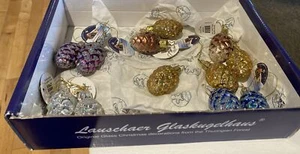 Vintage Lauschaer Glaskugelhaus Pinecone Christmas Ornament Kugel style - Picture 1 of 3