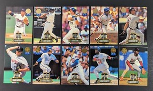 1993 Leaf Heading for the Hall Complete 10 Card Set Nolan Ryan Ripken Sandberg