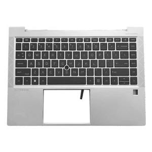 For HP EliteBook 840 G7 G8 745 G7 745 G8 Palmrest W/Backlit Keyboard M36312-001 - Picture 1 of 9