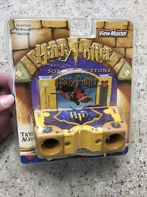 2001 Harry Potter and the Sorcerer's Stone Viewmaster 3D Viewer BRAND NEW SEALED - Image 1 of 4