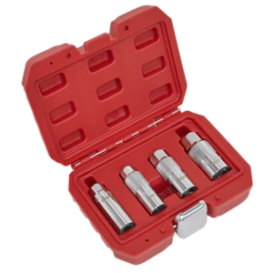 Presa Candela Accensione Set 4pc 1cmSq Drive - Sealey AK6556 Nuovo - Foto 1 di 1