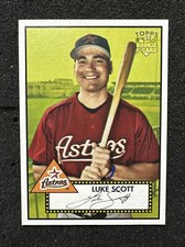 LUKE SCOTT #297 2006 Topps '52 Rookies QTY Houston Astros Short Print SP