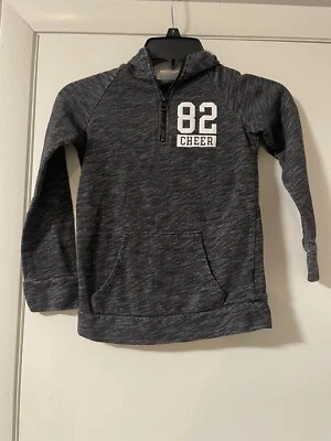 Sudadera con capucha danskin gris cheer cuarto cremallera Foto 1 de 2