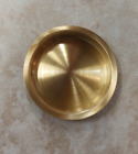 Satin Brass 2-1/8" Friction Fit Round Finger Cup Pull Sliding Door Hardware
