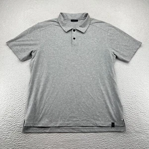 Belstaff Shirt Mens 2XL (26x23) Polo Short Sleeve Pullover Solid Gray - Picture 1 of 11