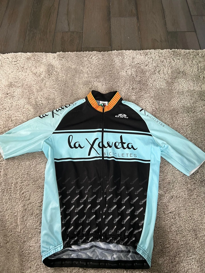 GSG Cycling Jersey Men's Italy Short Sleeve Shirt, size M, La Xaveta, Calafell - Image 1 of 4
