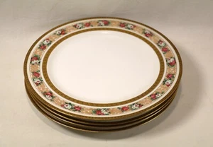 Charles Ahrenfeldt Limoges France Dinner Plates 10 1/4" Nice Lot of 4 plates - Picture 1 of 6